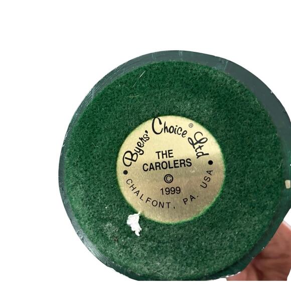 Buyers Choice Ltd Retired 1999 Victorian Caroler Croquet Mallet Suspenders - Picture 8 of 8